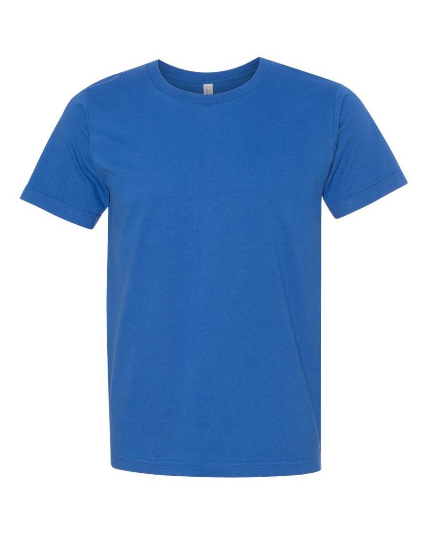 Royal blue T-shirt for printed team and event shirts